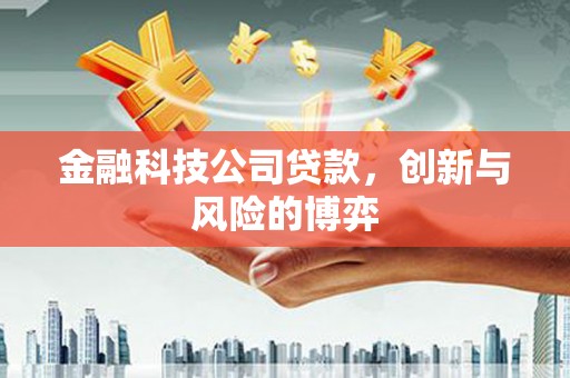 太谷金融科技公司贷款，创新与风险的博弈