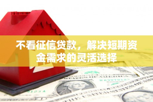 太谷不看征信贷款，解决短期资金需求的灵活选择