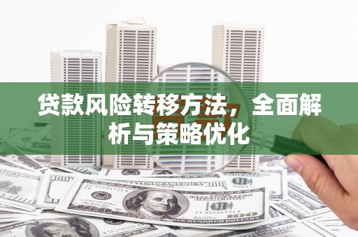 太谷贷款风险转移方法，全面解析与策略优化