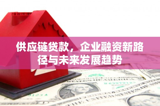 太谷供应链贷款，企业融资新路径与未来发展趋势