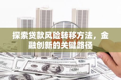 太谷探索贷款风险转移方法，金融创新的关键路径