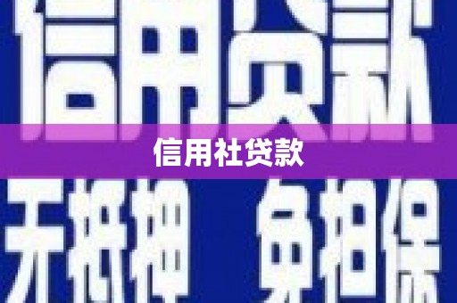 太谷信用社贷款