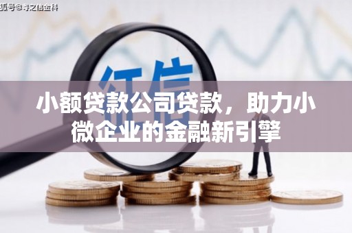 太谷小额贷款公司贷款，助力小微企业的金融新引擎