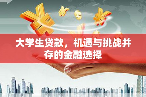 太谷大学生贷款，机遇与挑战并存的金融选择