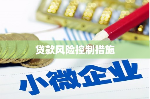 太谷贷款风险控制措施