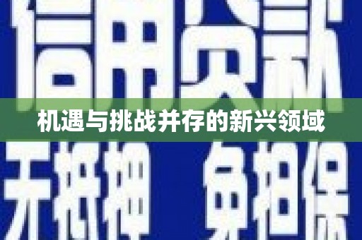 太谷机遇与挑战并存的新兴领域