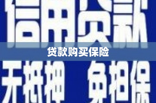 太谷贷款购买保险
