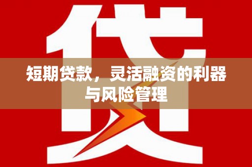 太谷短期贷款，灵活融资的利器与风险管理