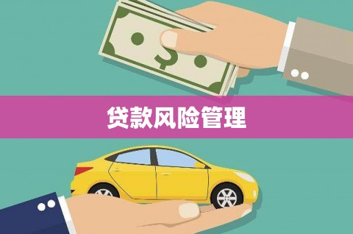 太谷贷款风险管理