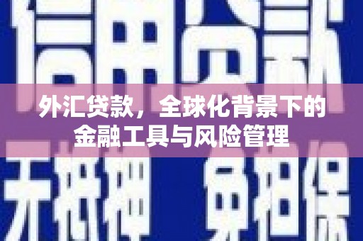 太谷外汇贷款，全球化背景下的金融工具与风险管理